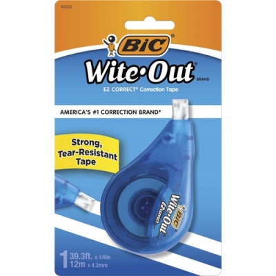 BIC Wite-Out EZ CORRECT Correction Tape (WOTAPP11)