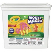 Crayola Model Magic Neon Modeling Material Bucket (232413)