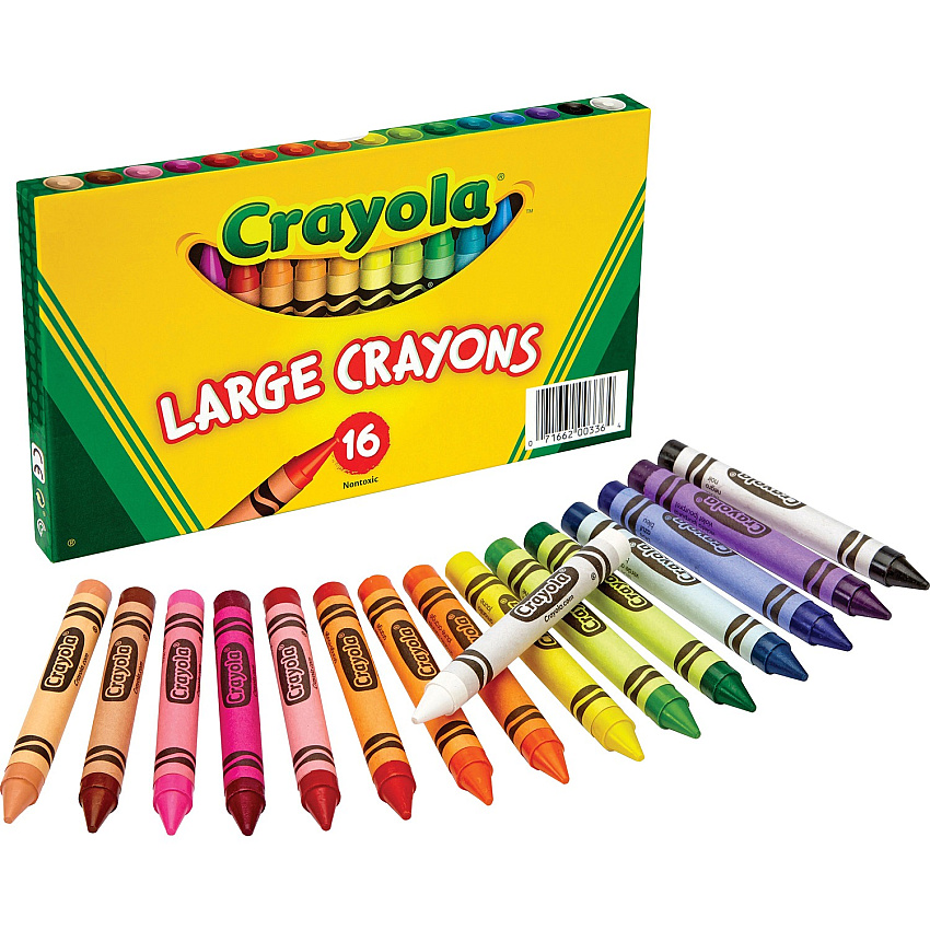 Crayola Large Crayons (CYO520336)