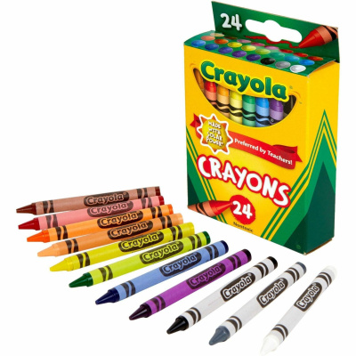 Crayola Regular-Size Crayons (523024)