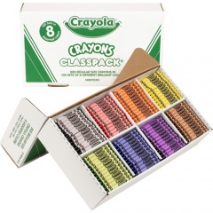 Crayola 8-Color Crayon Classpack (528008)