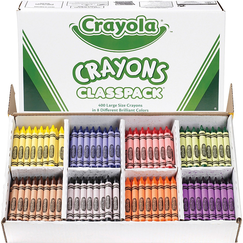 Crayola 8-Color Crayon Classpack (CYO528038)