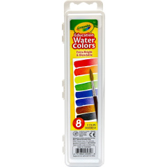 Crayola Educational Water Colors Oval Pans (530080)