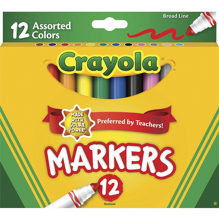Crayola Broad Tip Classic Markers (CYO587712)