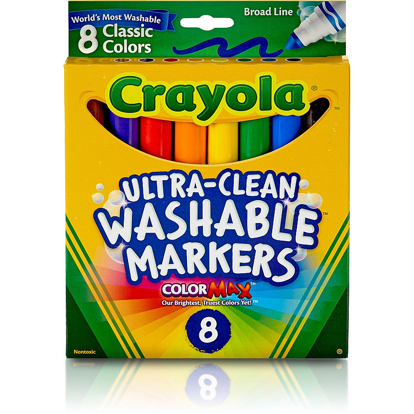 Crayola Classic Washable Marker Set (CYO587808)