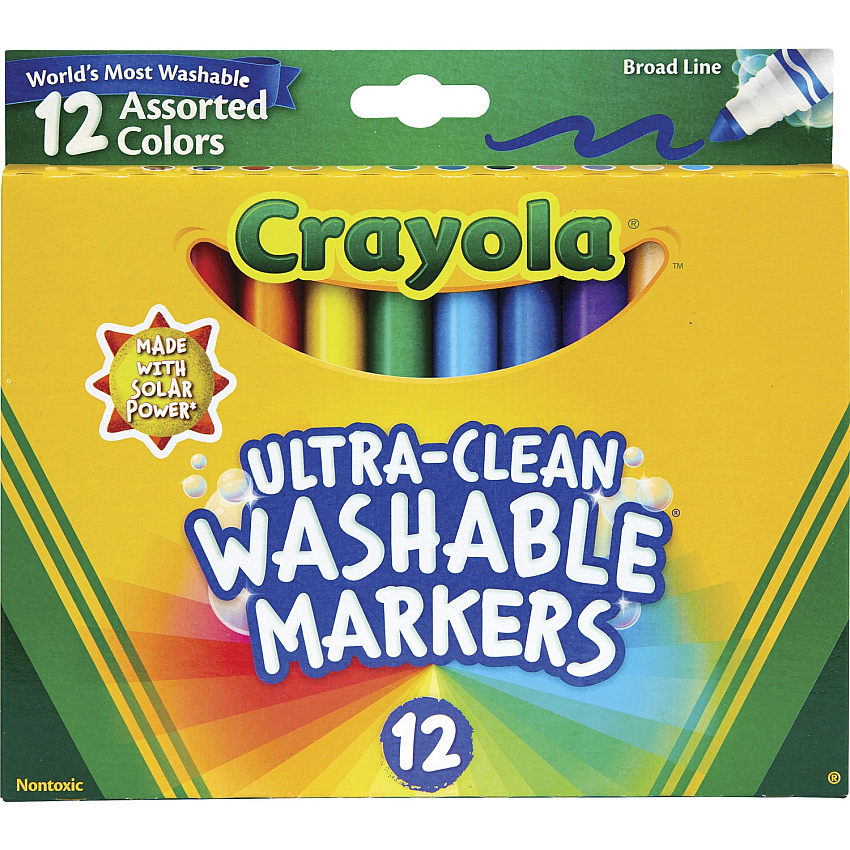 Crayola Classic Washable Markers (CYO587812)