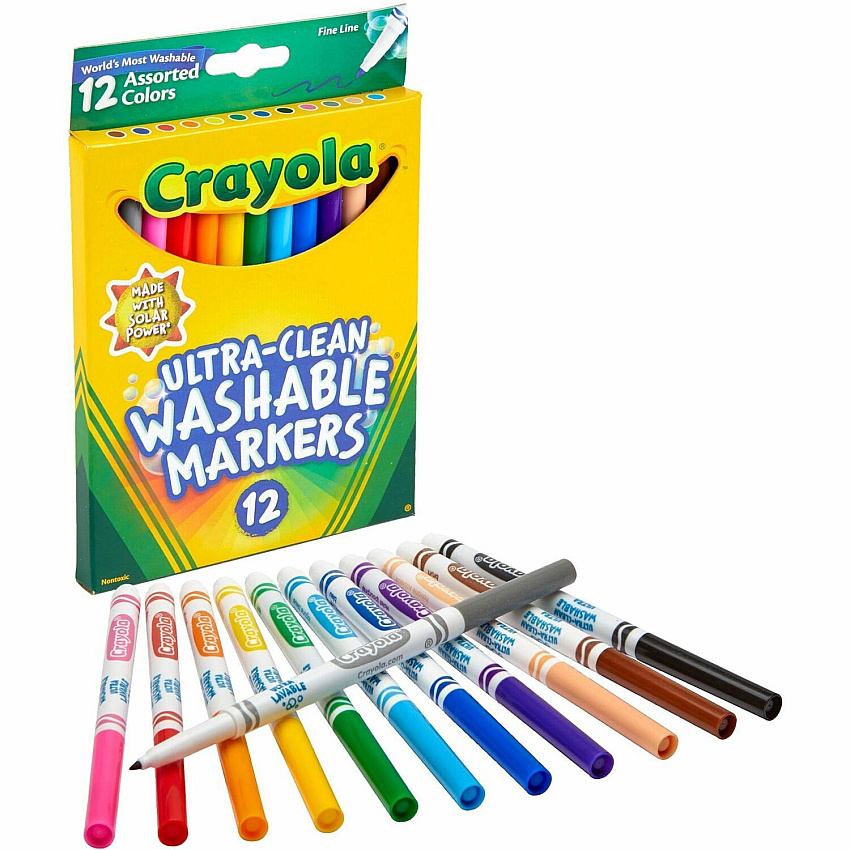 Crayola Thinline Washable Markers (CYO587813)