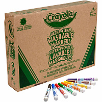 Crayola 8-Color Ultra-Clean Washable Marker Classpack (CYO588200)