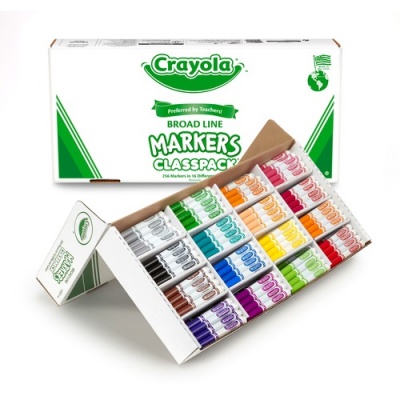 Crayola 16-Color Marker Classpack (588201)