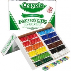 Crayola 240 Count Colored Pencils Classpack - 12 colors (688024)
