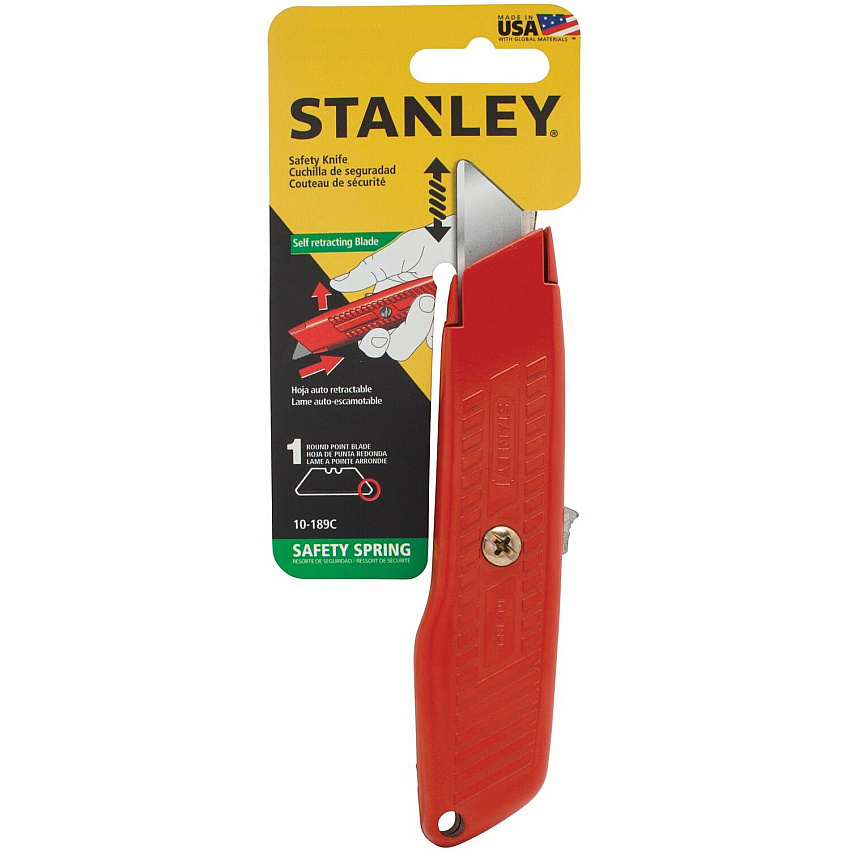 Stanley Self-retracting Utility Knife (BOS10189C)