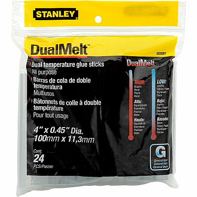 Stanley Dual Temperature Glue Sticks (BOSGS20DT)