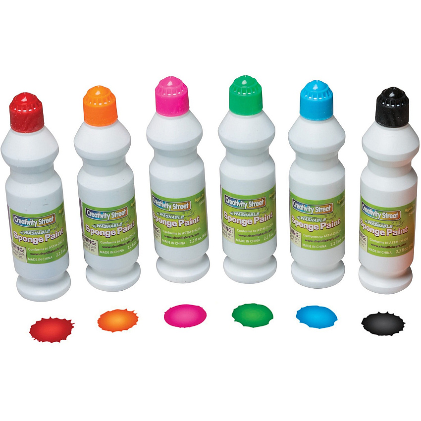 Creativity Street Sponge Paint Set (CKC2400)