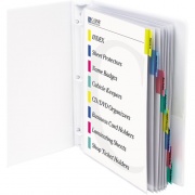 C-Line Heavyweight Poly Sheet Protectors with Index Tabs (05580)