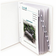 C-Line Heavyweight Poly Sheet Protectors with Index Tabs (CLI05587)