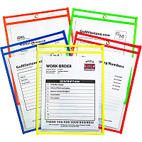 C-Line Neon Shop Ticket Holders, Stitched (CLI43910)