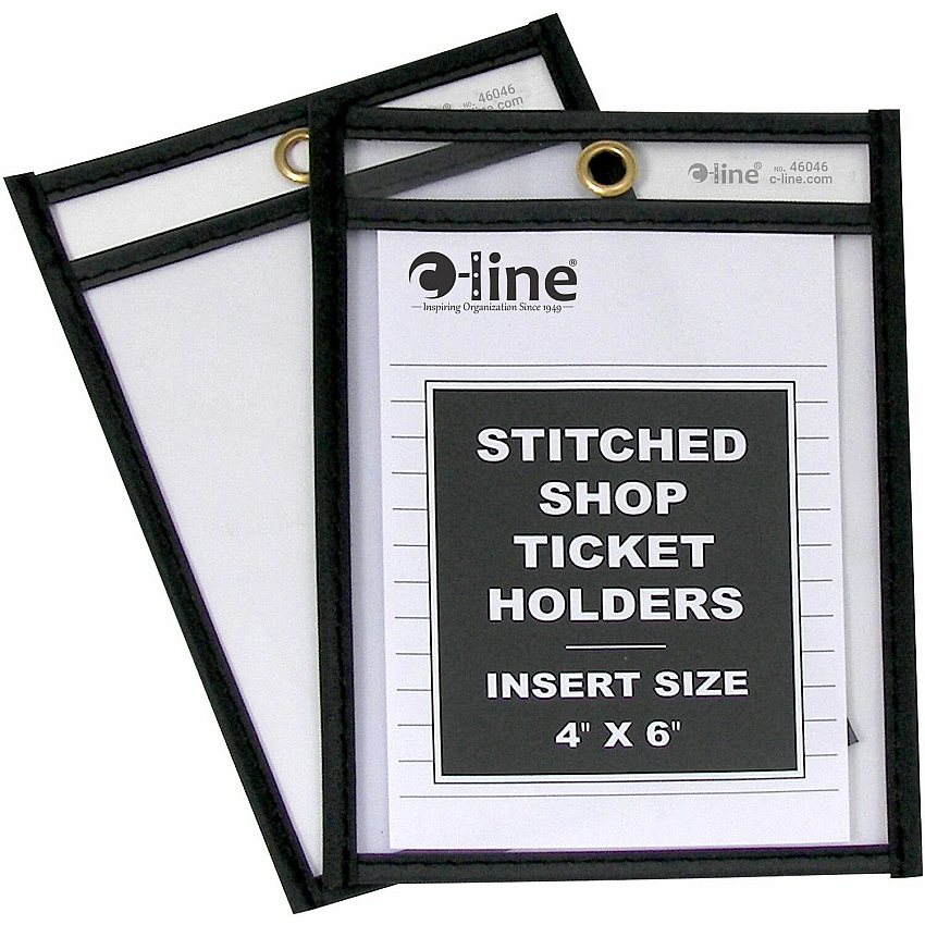 C-Line Shop Ticket Holders, Stitched (CLI46046)