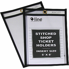 C-Line Shop Ticket Holders, Stitched (CLI46058)