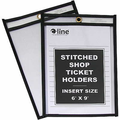 C-Line Shop Ticket Holders, Stitched (CLI46069)