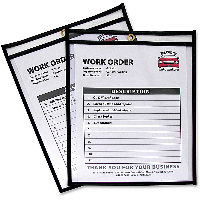 C-Line Shop Ticket Holders, Stitched (CLI46911)