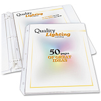 C-Line High Capacity Heavyweight Poly Sheet Protectors (CLI62020)
