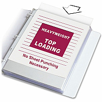 C-Line Heavyweight Poly Sheet Protectors (CLI62028)