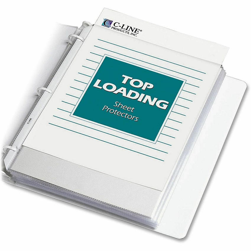 C-Line Economy Weight Poly Sheet Protectors (CLI62067)