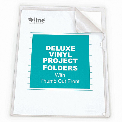 C-Line Deluxe Vinyl Project Folders (CLI62138)