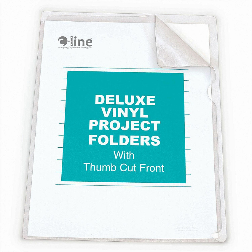 C-Line Deluxe Vinyl Project Folders (CLI62138)