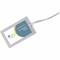 C-Line Super Heavyweight Cleer Adheer Luggage Tag with Straps (CLI65107)