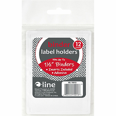 C-Line Self-Adhesive Binder Label Holders (CLI70013)
