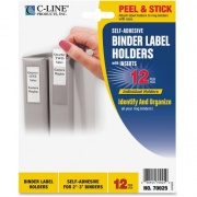 C-Line Self-Adhesive Binder Label Holders (70025)