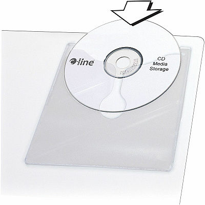 C-Line Self-Adhesive CD Holder (CLI70568)