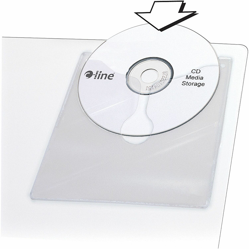 C-Line Self-Adhesive CD Holder (CLI70568)