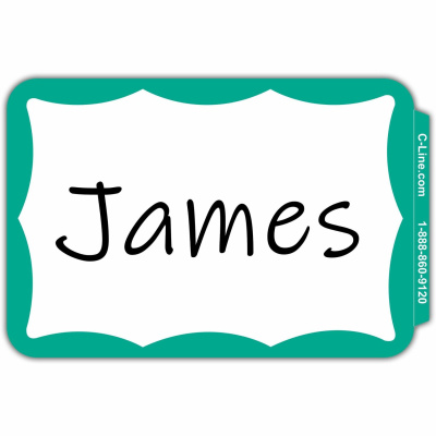 C-Line Self-Adhesive Name Tags (92263)
