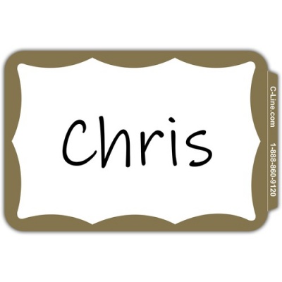 C-Line Self-Adhesive Name Tags (92266)