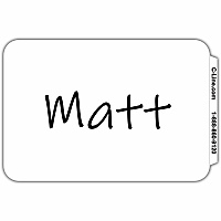 C-Line Self-Adhesive Name Tags (CLI92277)