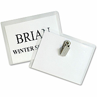 C-Line Clip Style Name Badge Holder Kit (CLI95543)