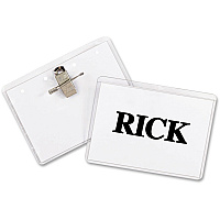 C-Line Clip/Pin Combo Style Name Badge Holder Kit (CLI95723)