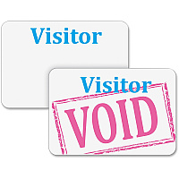 C-Line Time's Up! Self-Expiring Visitor Security Badge (CLI97005)