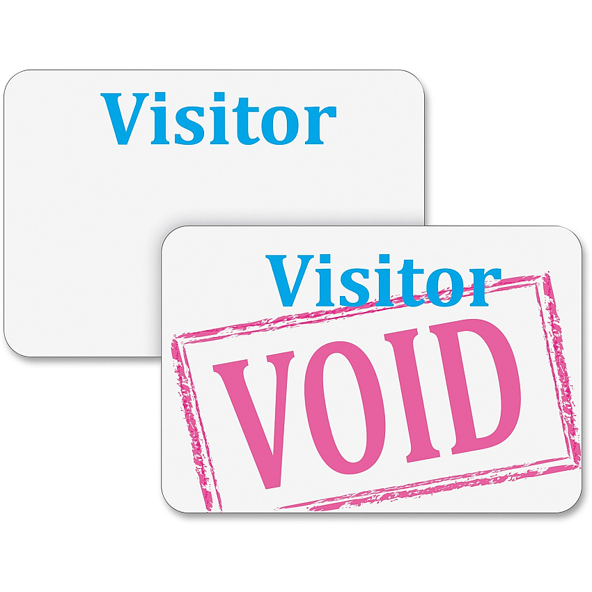 C-Line Time's Up! Self-Expiring Visitor Security Badge (CLI97005)