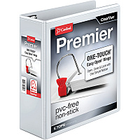 Cardinal EasyOpen Clearvue Slant D-Ring Binders (CRD10330)