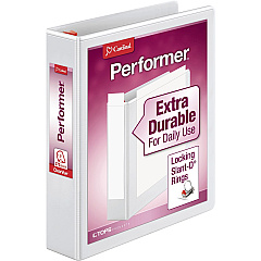 Cardinal Xtravalue Clearvue Locking D-Ring Binder (CRD19020)
