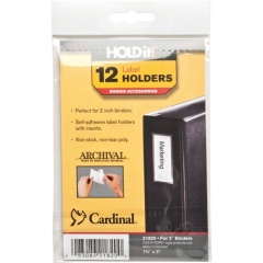 Cardinal HOLDit! Self-Adhesive Label Holders (21820)