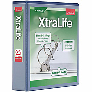Cardinal Xtralife ClearVue Locking Slant-D Binders (CRD26322)