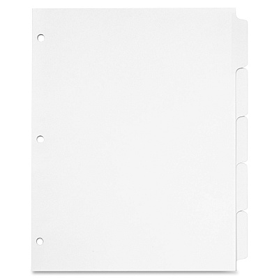 Cardinal Write 'N Erase Mylar Tab Dividers (CRD60506)