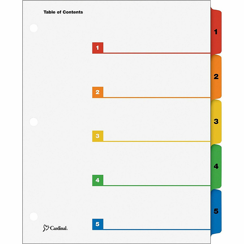 Cardinal OneStep Index System (CRD60518)