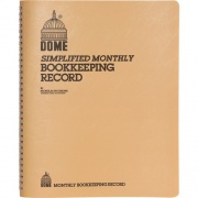 Dome Bookkeeping Record Book (612)