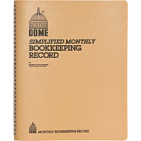 Dome Bookkeeping Record Book (DOM612)