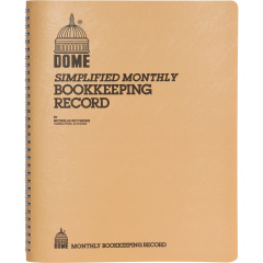 Dome Bookkeeping Record Book (612)